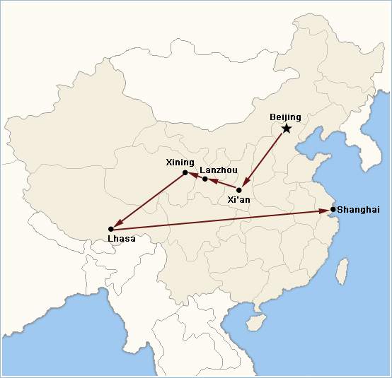 Tibetbahn: Auf Schienen zum Dach der Welt mit der Tibet-Bahn