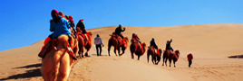 Hiking, Jeeptouren und Kameltrekking in der Wüste Gobi in Westchina