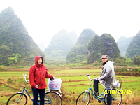 Fahrradtour in Yangshuo